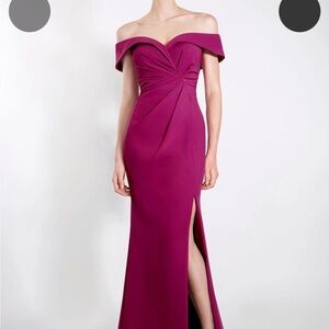 Beautiful Janique full length Orchid Dress